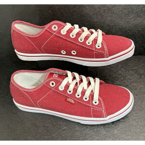 Vans Ferris Sneakers Casual Red/White Wo’s Size 6.5
